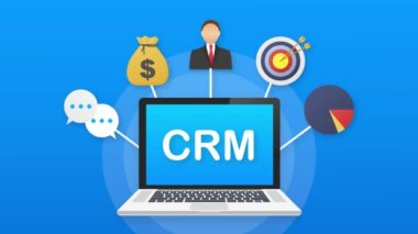 Müşteri ilişkileri yönetim konsepti. Müşterilerle çalışma verilerinin organizasyonu, CRM konsepti. Hareket grafikleri