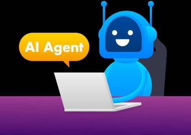 Yapay zeka teknolojisiyle kullanıcılara yardım eden yapay zeka robotu