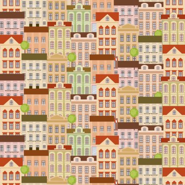 Şehir binaları ile seamless modeli