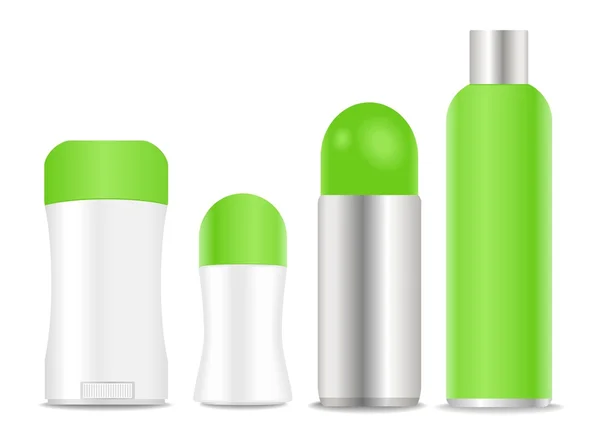 Boş deodorantlar ve sprey tüpler.