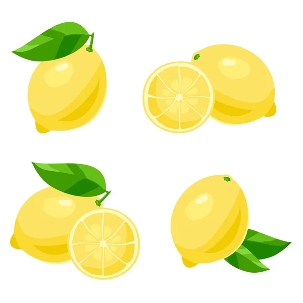 Limón. Vector — Vector de stock