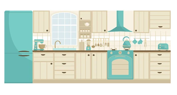 Мебель для кухни — стоковый вектор