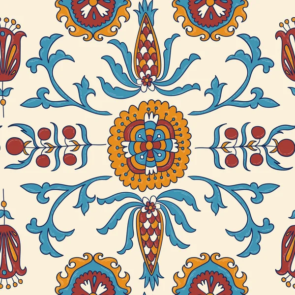 Pattern arabic fashionable textile. — Stock Vector
