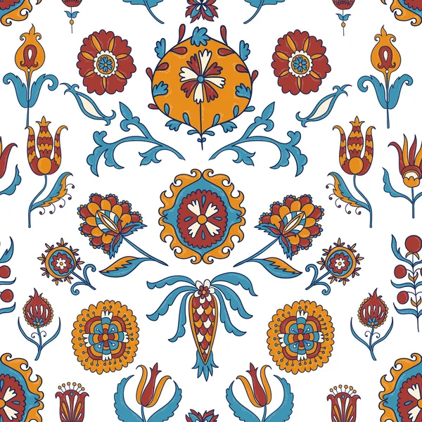 Motif textile arabique à la mode . — Image vectorielle