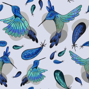 Orman birdies ile Seamless Modeli