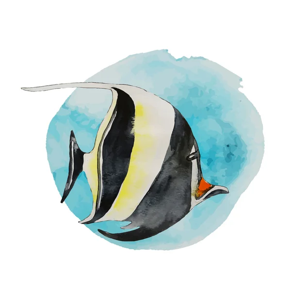 Екзотичні океанічна риба — стоковий вектор