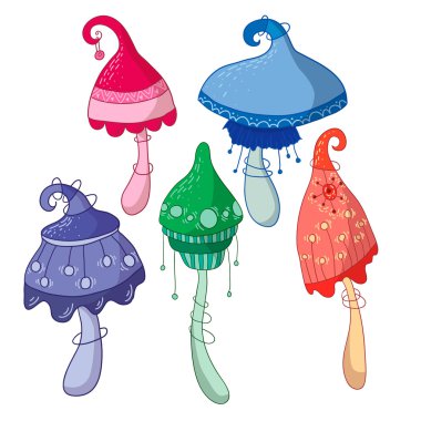 Renkli sihirli seamless modeli