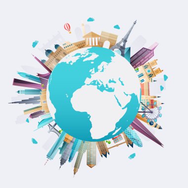 Planet earth dünya seyahat