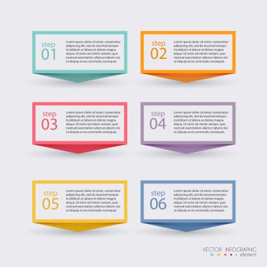 Bilgi grafik iş sunumları için