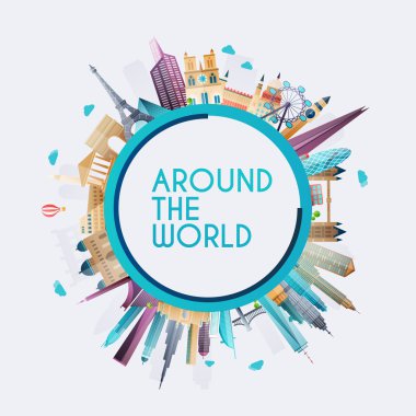 Dünyanın her yerinde seyahat