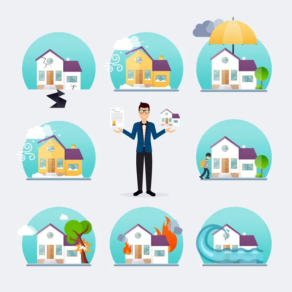 House Sigortacılık hizmeti simgelerini