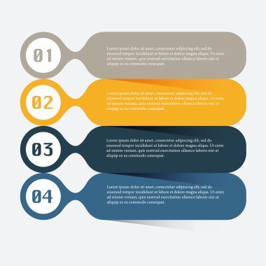 bilgi grafik iş sunularınız için