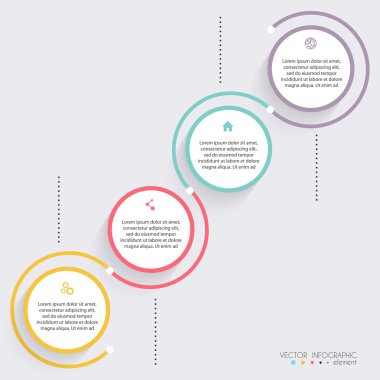 iş sunumları için Infographics