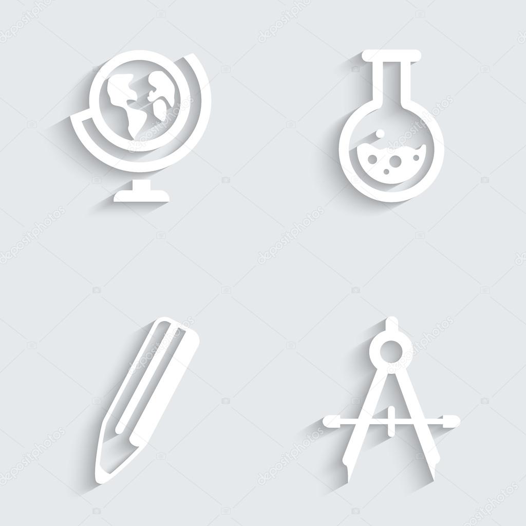 Education Icons . Basics