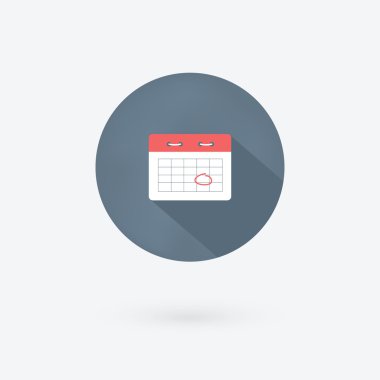 İşaretleri takvim simgesi