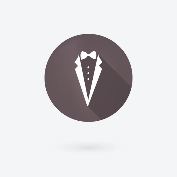Üzleti öltöny ikon — Stock Vector