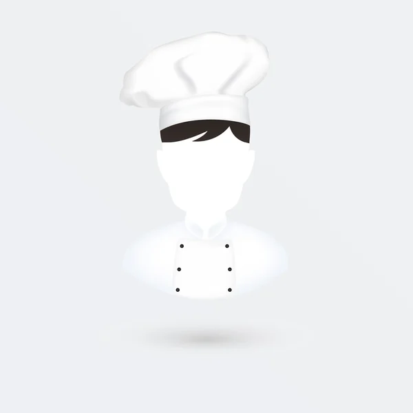 Chefen cook ikonen. — Stock vektor