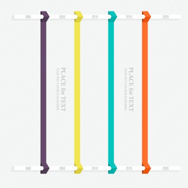 minimal infographics tasarım