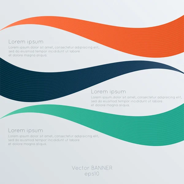 Üzleti információ grafika sablon — Stock Vector
