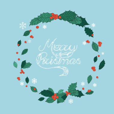 Noel çelenk tasarım