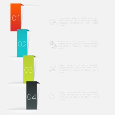 İş bilgi grafik şablonu ile kutsal kişilerin resmi