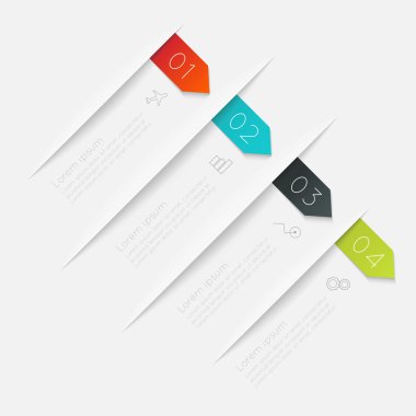 İş bilgi grafik şablonu ile kutsal kişilerin resmi