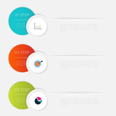 İş bilgi grafik şablonu ile kutsal kişilerin resmi