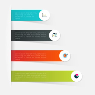 İş bilgi grafik şablonu ile kutsal kişilerin resmi