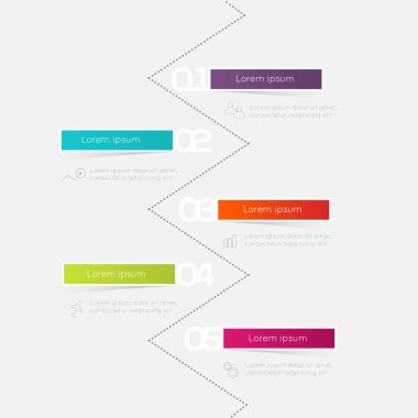 İş bilgi grafik şablonu ile kutsal kişilerin resmi
