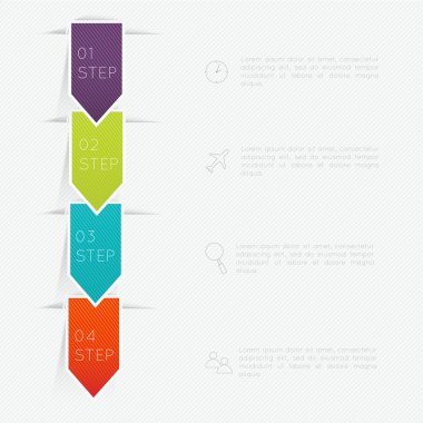 İş bilgi grafik şablonu ile kutsal kişilerin resmi
