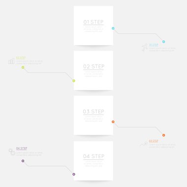 İş bilgi grafik şablonu ile kutsal kişilerin resmi