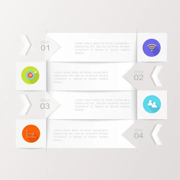 Infografía digital abstracta — Archivo Imágenes Vectoriales