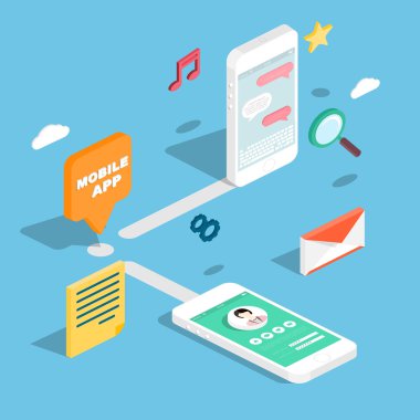 Düz dokunmatik pc bulutlar ile