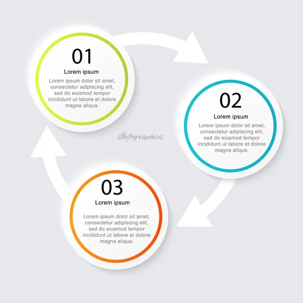 Kleurrijke info graphics — Stockvector