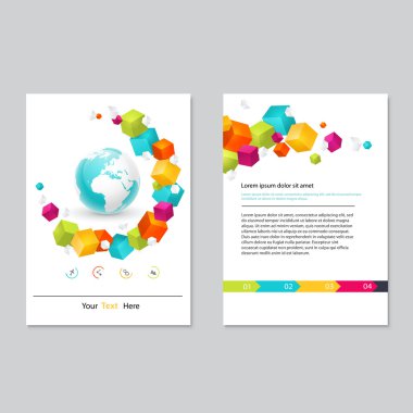 Broşür şablon tasarımı