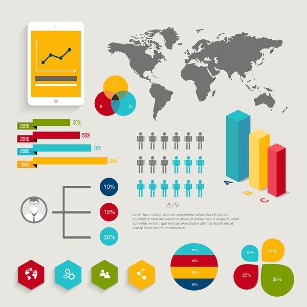 Шаблоны: Инфографический дизайн
