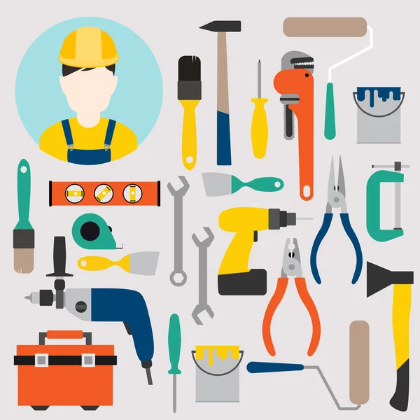 Tools vector icons — Stock Vector