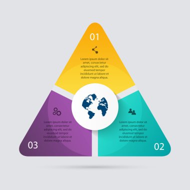 iş sunumları için Infographics