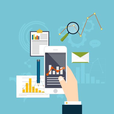 Web analytics bilgi simgeleri