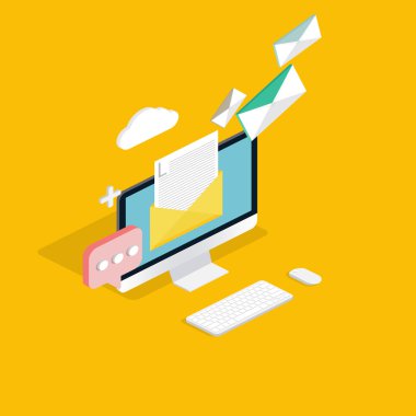 Sending email and receiving mail