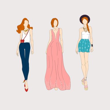 Moda Bayan modeller