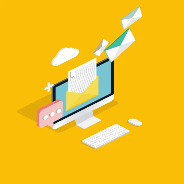 Sending email and receiving mail