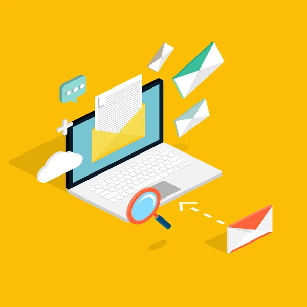 Sending email and receiving mail