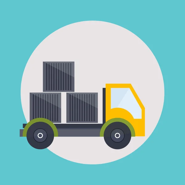 Warehouse logistiska transport — Stock vektor