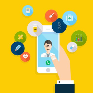 Doktor ve tıbbi simgeler