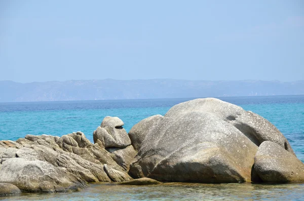 Sea Rocks and Turquoise Sea