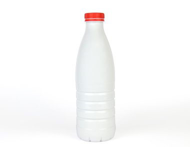 beyaz plastik şişe