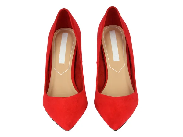 Sapatos vermelhos elegantes - Isolado — Fotografia de Stock