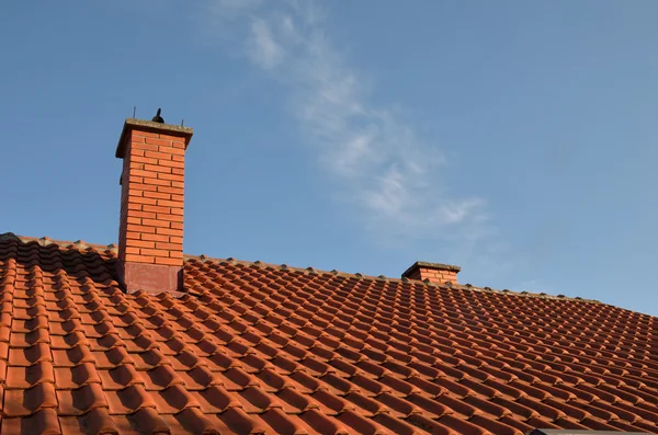 Tile and chimney — Stock Photo, Image