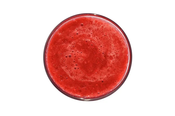 Raspberry smoothie isolated — Stock Photo, Image